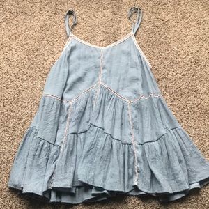 Flowy Blue Tanktop